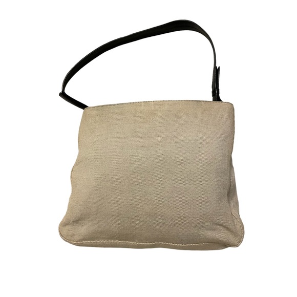 Vintage Prada canvas shoulder bag